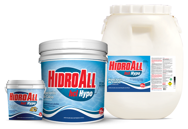 HCL Hypo - Hipoclorito de Cálcio Hidroall