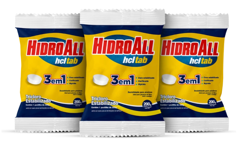 Embalagens HCL Tab 3 em 1