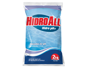 Elevador de pH Barrilha Leve - Hidro pH+ Hidroall