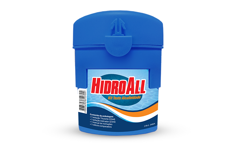 Kit Teste Alcalinidade Hidroall