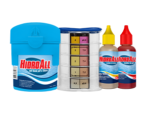Kit Teste pH e Cloro Hidroall